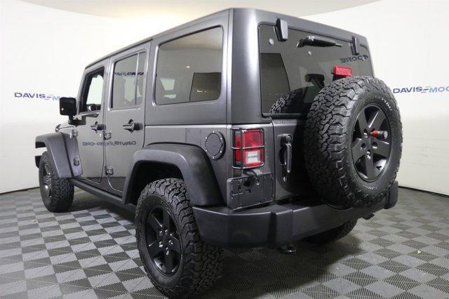 used 2017 Jeep Wrangler Unlimited car, priced at $24,753