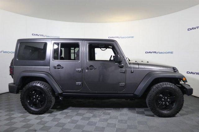 used 2017 Jeep Wrangler Unlimited car, priced at $24,753