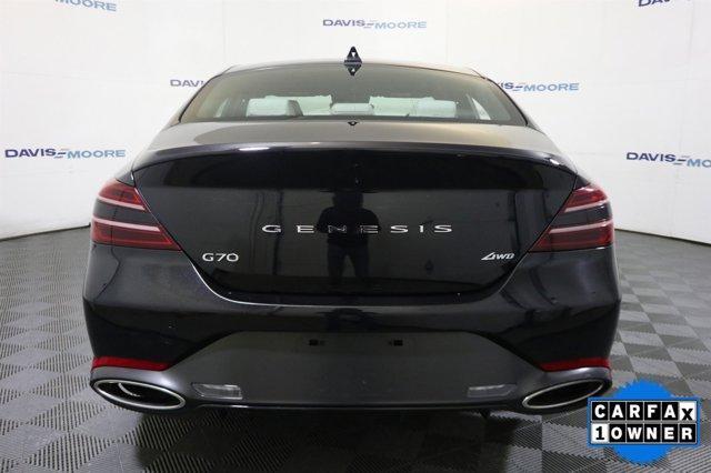 used 2024 Genesis G70 car, priced at $36,395