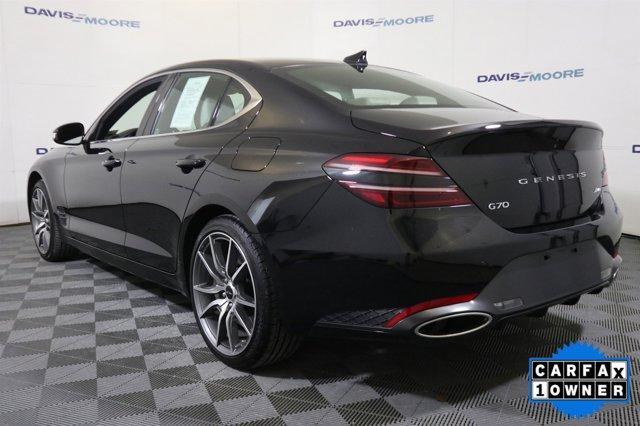 used 2024 Genesis G70 car, priced at $36,395