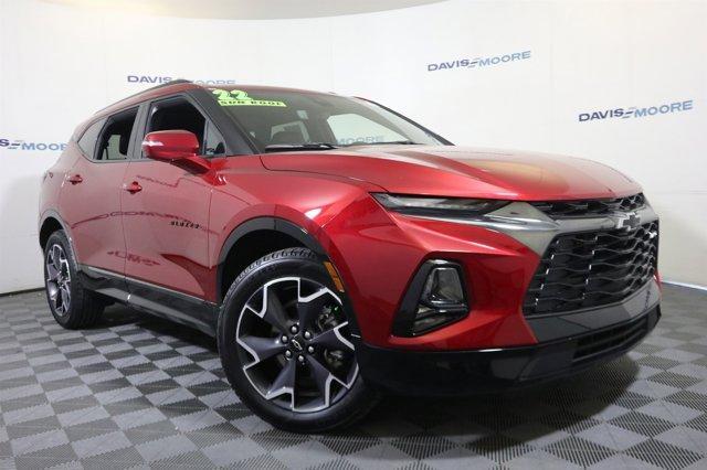 used 2022 Chevrolet Blazer car, priced at $32,460