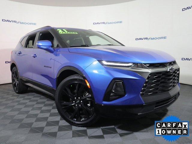 used 2021 Chevrolet Blazer car, priced at $23,934