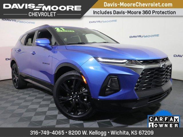 used 2021 Chevrolet Blazer car, priced at $23,934