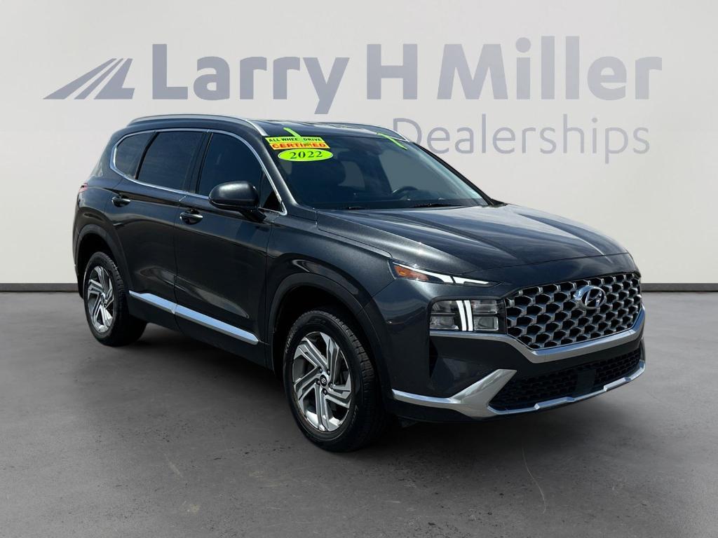 used 2022 Hyundai Santa Fe car, priced at $22,900