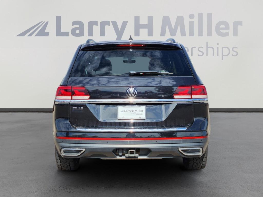 used 2021 Volkswagen Atlas car, priced at $19,000