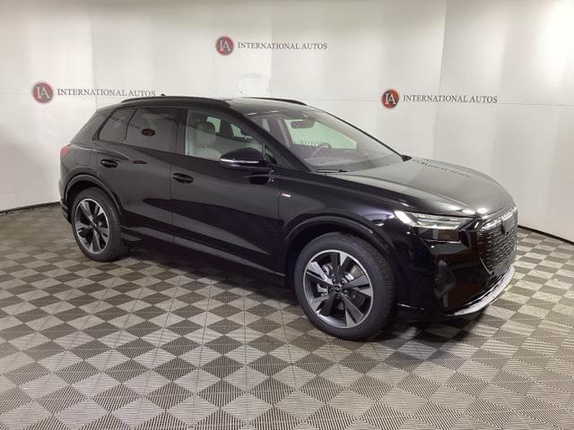 new 2025 Audi Q4 e-tron car, priced at $67,065