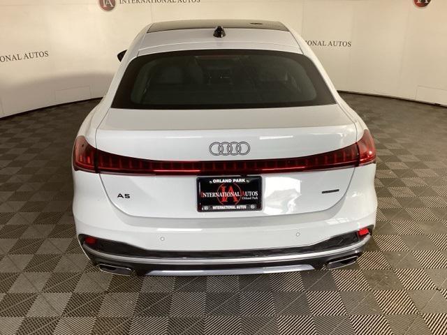 new 2025 Audi A5 car, priced at $57,575
