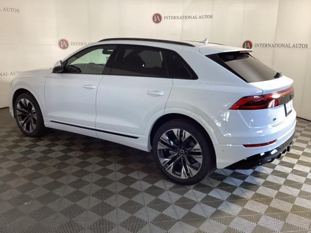 new 2025 Audi Q8 car, priced at $88,195