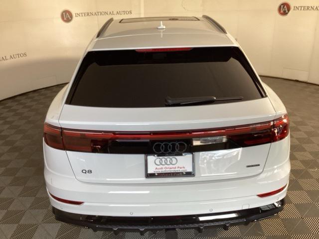 new 2025 Audi Q8 car, priced at $88,195
