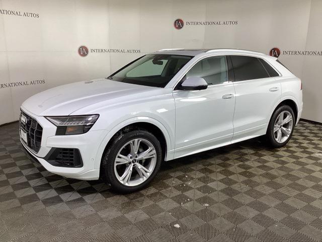 used 2023 Audi Q8 car, priced at $55,900