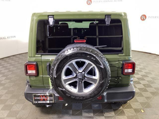 used 2021 Jeep Wrangler Unlimited car, priced at $30,991