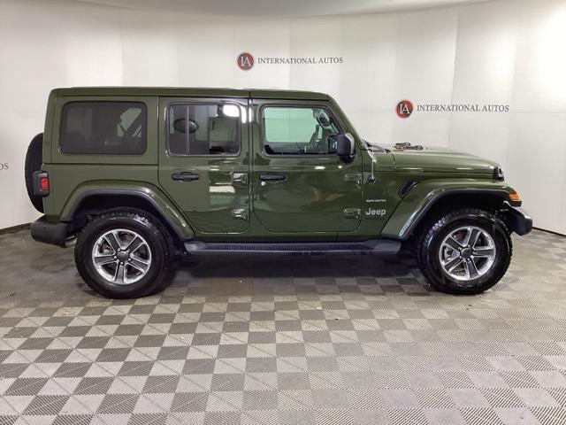 used 2021 Jeep Wrangler Unlimited car, priced at $30,991