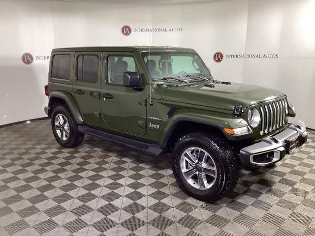 used 2021 Jeep Wrangler Unlimited car, priced at $30,991