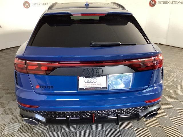 new 2025 Audi RS Q8 car, priced at $157,385