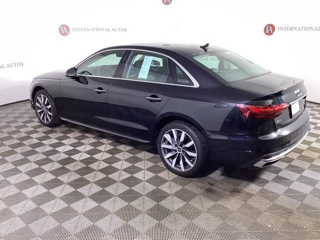 used 2021 Audi A4 car, priced at $27,995