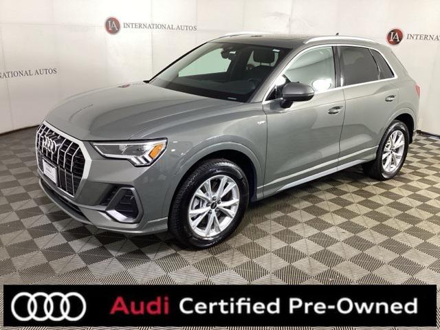 used 2024 Audi Q3 car, priced at $37,495