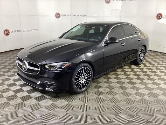 used 2022 Mercedes-Benz C-Class car, priced at $35,900