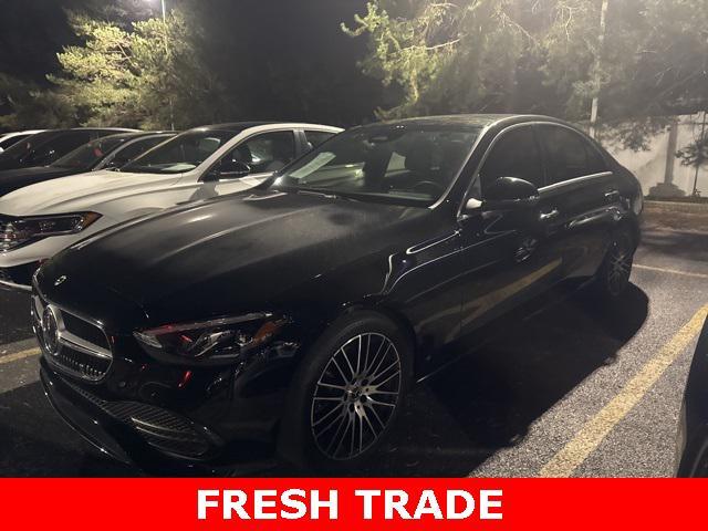 used 2022 Mercedes-Benz C-Class car, priced at $34,900
