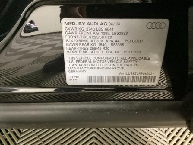 new 2024 Audi Q4 e-tron car, priced at $60,949