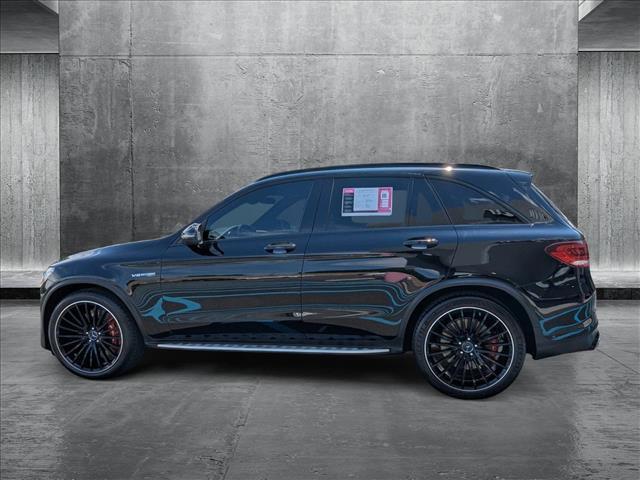 used 2021 Mercedes-Benz AMG GLC 63 car, priced at $55,761