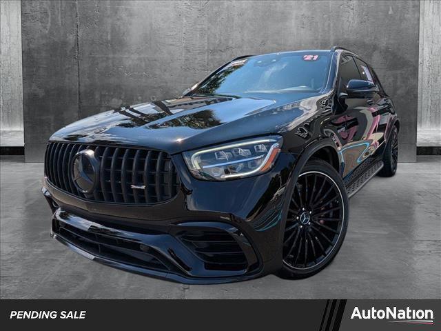 used 2021 Mercedes-Benz AMG GLC 63 car, priced at $59,795