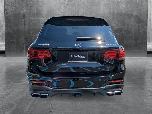 used 2021 Mercedes-Benz AMG GLC 63 car, priced at $55,761