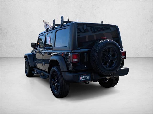 used 2022 Jeep Wrangler Unlimited car, priced at $28,991