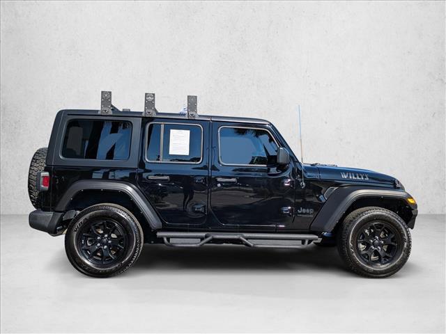 used 2022 Jeep Wrangler Unlimited car, priced at $28,991