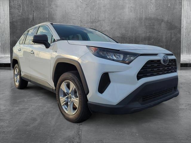 used 2021 Toyota RAV4 Hybrid car, priced at $25,592