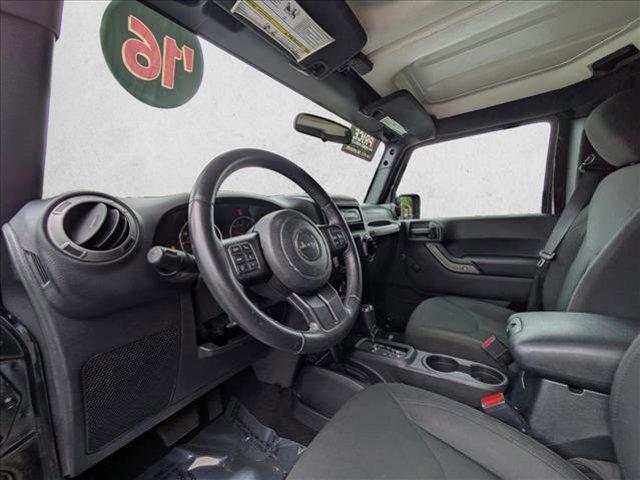 used 2016 Jeep Wrangler Unlimited car, priced at $17,991