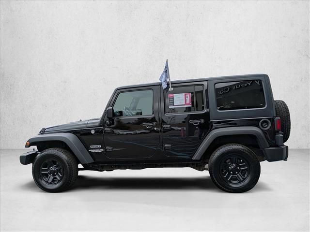 used 2016 Jeep Wrangler Unlimited car, priced at $17,991