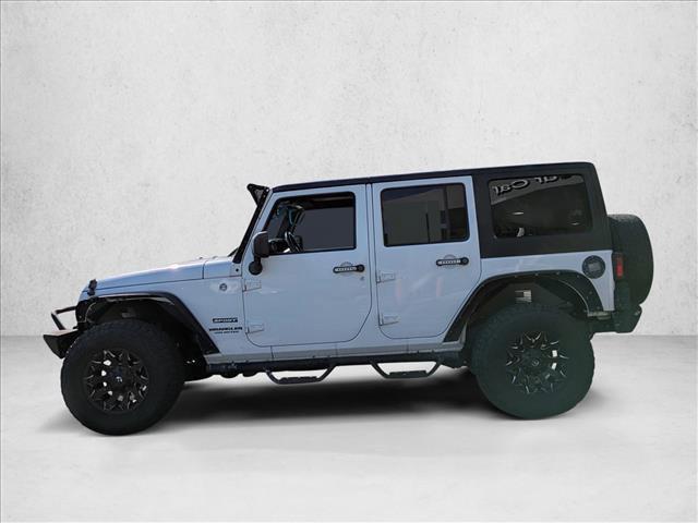 used 2015 Jeep Wrangler Unlimited car, priced at $16,551