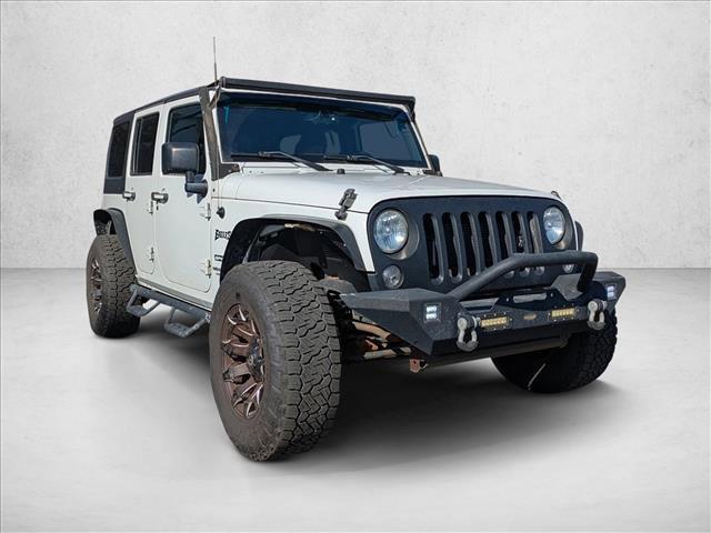 used 2015 Jeep Wrangler Unlimited car, priced at $16,551