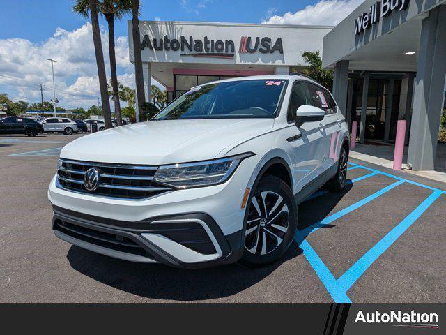 used 2024 Volkswagen Tiguan car, priced at $24,590