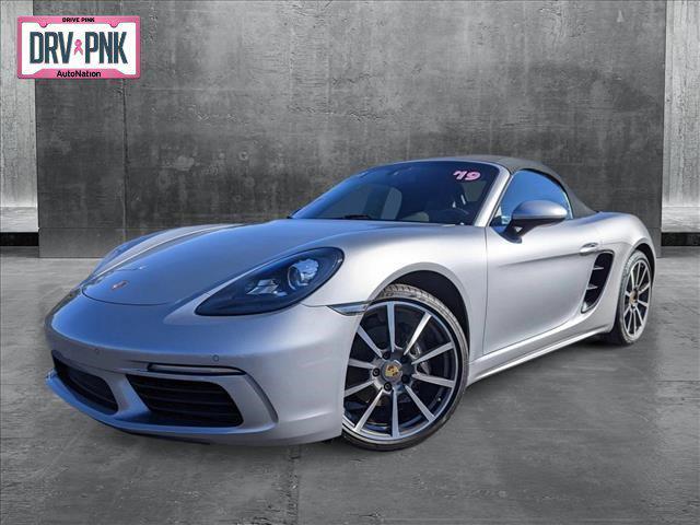 used 2019 Porsche 718 Boxster car, priced at $45,991