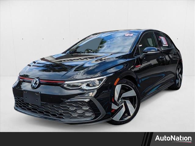 used 2024 Volkswagen Golf GTI car, priced at $25,538