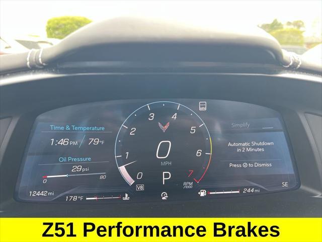used 2022 Chevrolet Corvette car, priced at $80,149