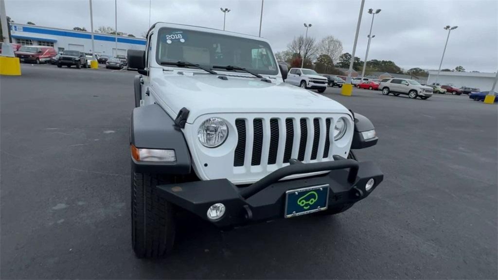 used 2018 Jeep Wrangler Unlimited car, priced at $26,888