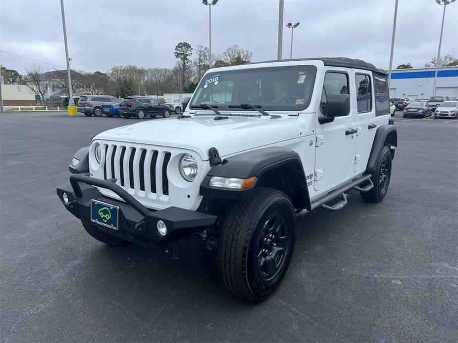 used 2018 Jeep Wrangler Unlimited car, priced at $27,557