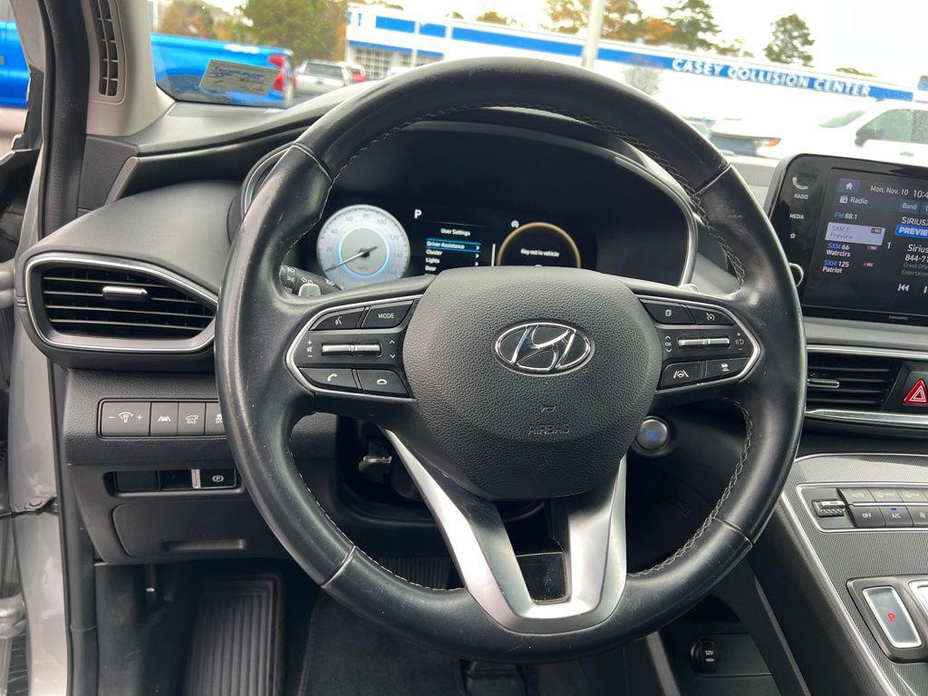 used 2022 Hyundai Santa Fe car, priced at $22,100