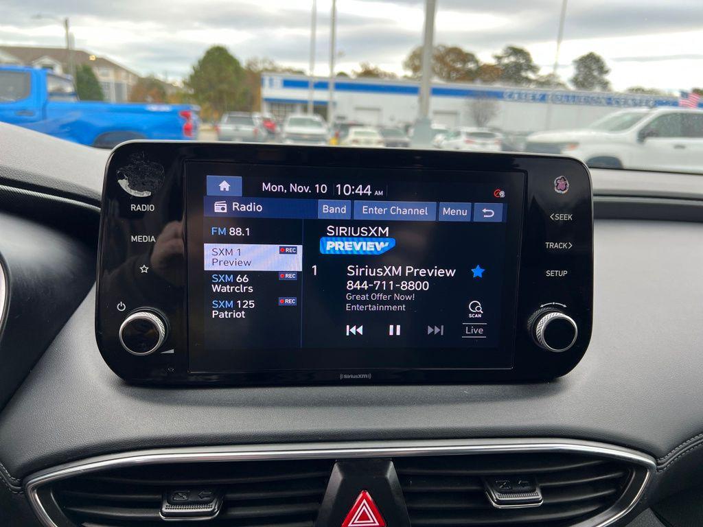 used 2022 Hyundai Santa Fe car, priced at $22,100