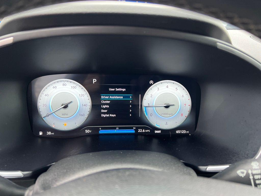 used 2022 Hyundai Santa Fe car, priced at $22,100