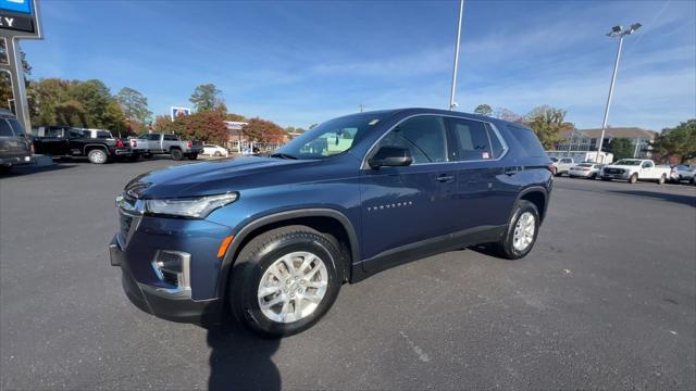 used 2022 Chevrolet Traverse car, priced at $25,392