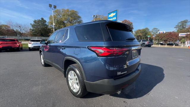 used 2022 Chevrolet Traverse car, priced at $25,392