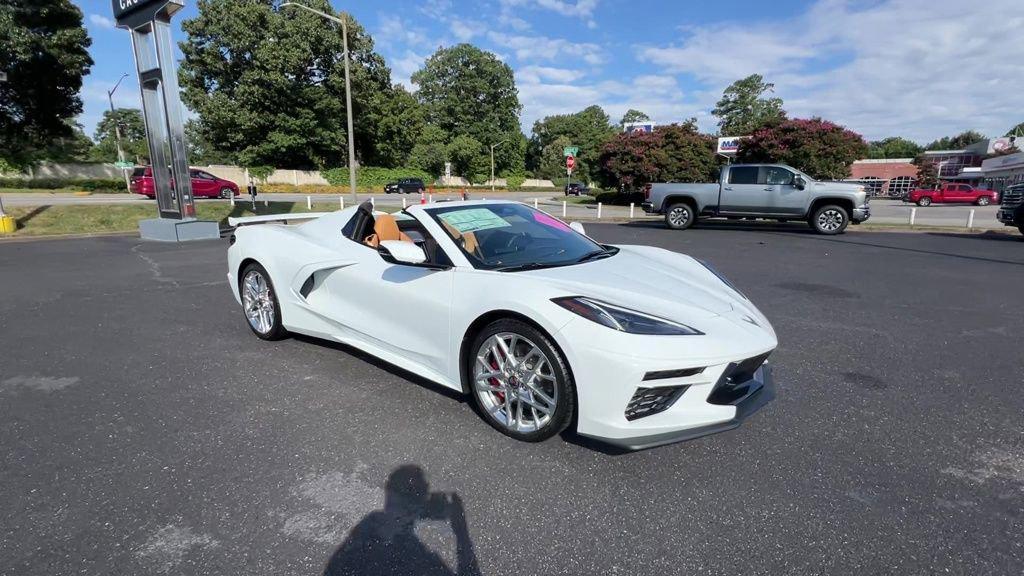 new 2025 Chevrolet Corvette car, priced at $98,294