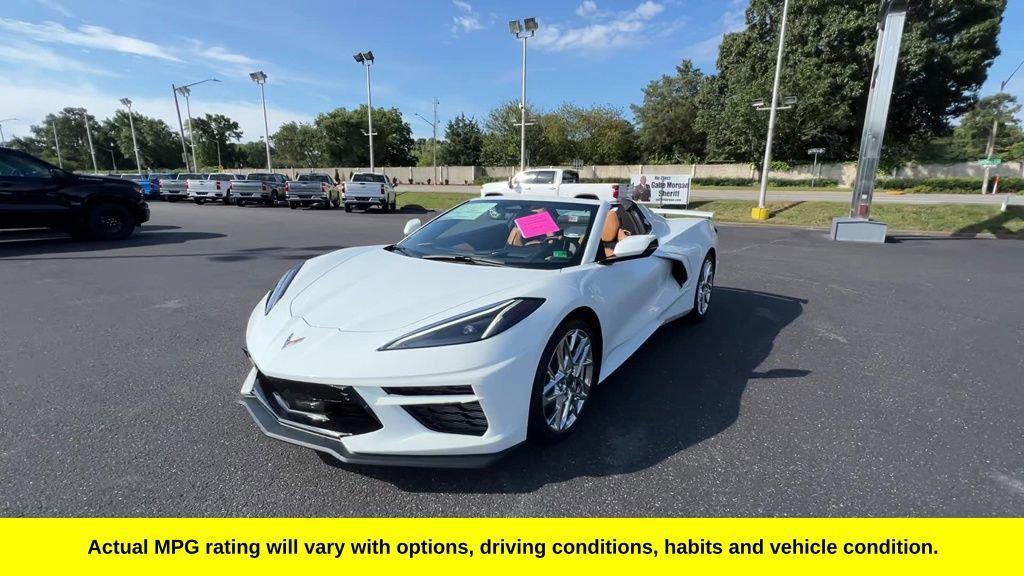 new 2025 Chevrolet Corvette car, priced at $98,294