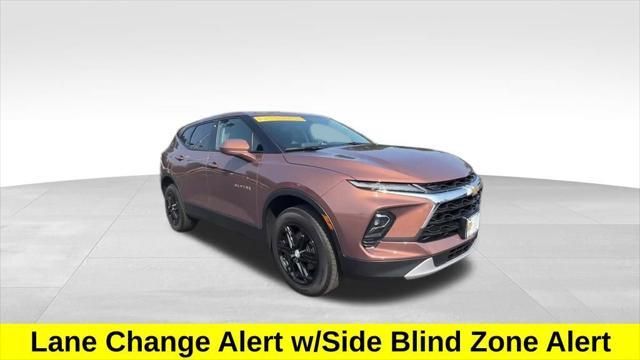 used 2023 Chevrolet Blazer car, priced at $27,037