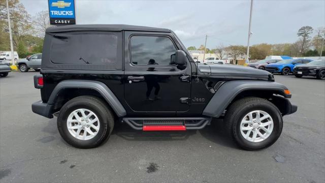 used 2023 Jeep Wrangler car, priced at $28,597