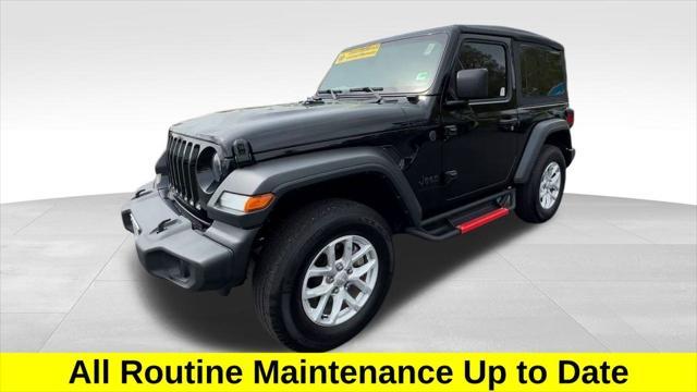 used 2023 Jeep Wrangler car, priced at $27,128