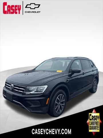 used 2021 Volkswagen Tiguan car, priced at $18,669